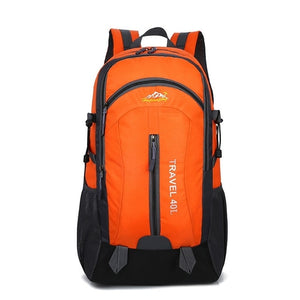 Mochila de Carregamento USB 40L  À Prova D 'Água Unisex