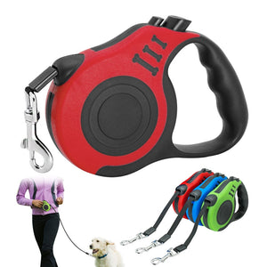 Trela Retrátil para Cães  Automática,3 M / 5 M